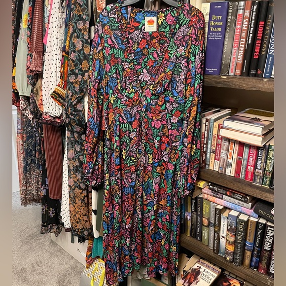 Farm Rio worn once, in great condition, tropical garden dress - Picture 2 of 6